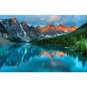 Πίνακας Ζωγραφικής Η Λίμνη Moraine στον Καναδά - Decotek 180999-132330