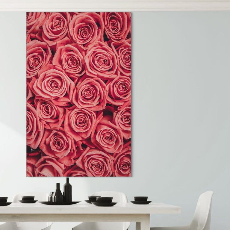 Πίνακας Ζωγραφικής Ροζ Τριαντάφυλλα – Decotek 181026-0