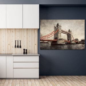 Πίνακας Ζωγραφικής Η Γέφυρα Tower Bridge στο Λονδίνο - Decotek 181076-0
