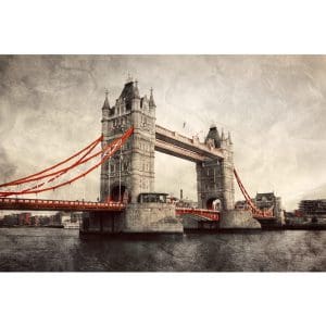 Πίνακας Ζωγραφικής Η Γέφυρα Tower Bridge στο Λονδίνο - Decotek 181076-132952