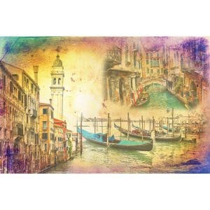 Πίνακας Ζωγραφικής Γόνδολες στην Βενετία - Decotek 181097-132992