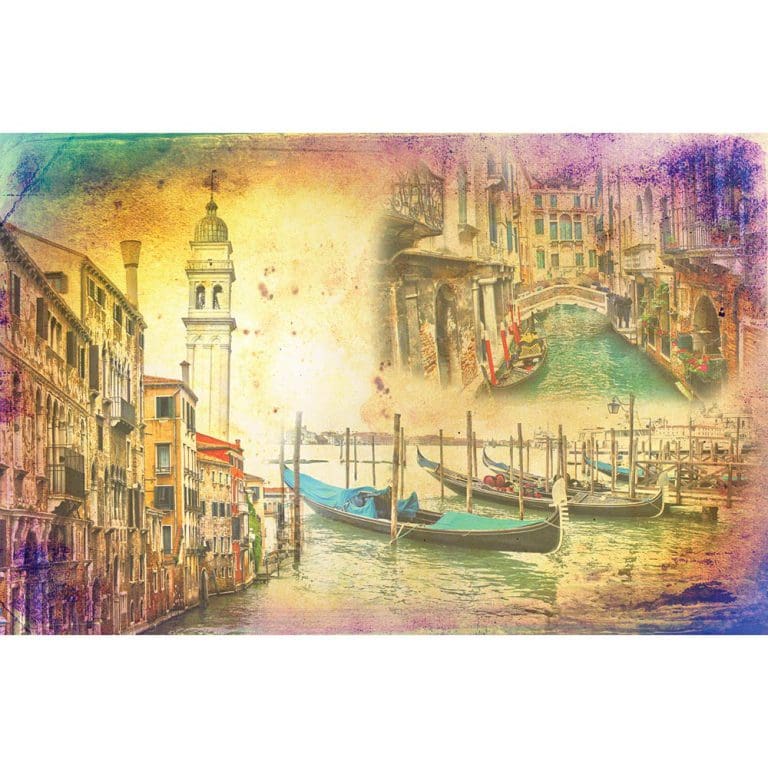 Πίνακας Ζωγραφικής Γόνδολες στην Βενετία - Decotek 181097-132992