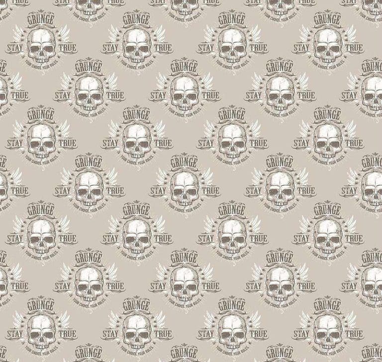 Ταπετσαρία Τοίχου Νεκροκεφαλές - Galerie, Grunge - Decotek G45366-0