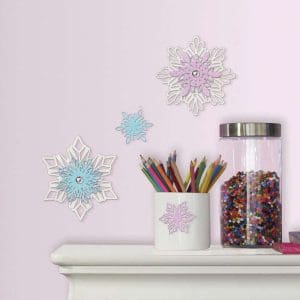 Παιδικό Αυτοκόλλητο Disney Frozen Snowflakes - Decotek 0719EMB0021SCS-0