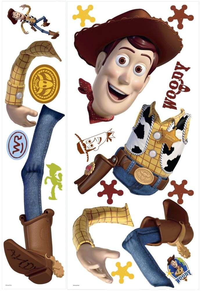 Παιδικό Αυτοκόλλητο Toy Story Woody - Decotek 0719RMK1430GM-141313