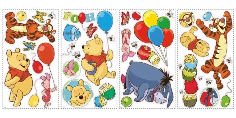 Παιδικό Αυτοκόλλητο Winnie the Pooh & Friends - Decotek 0719RMK1498SCS-141326