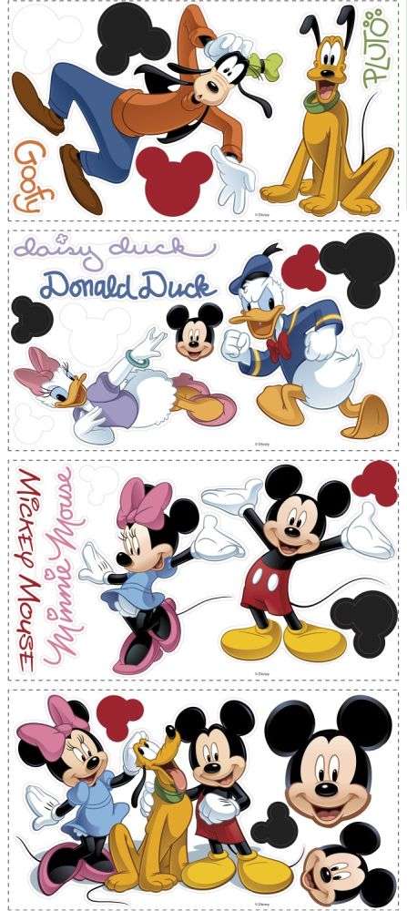 Παιδικό Αυτοκόλλητο Mickey & Friends - Decotek 0719RMK1507SCS-141346