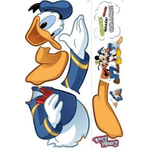 Παιδικό Αυτοκόλλητο Donald Duck - Decotek 0719RMK1512GM-141399