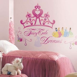 Παιδικό Αυτοκόλλητο Disney Princess Crown - Decotek 0719RMK1580GM-0