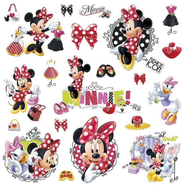 Παιδικό Αυτοκόλλητο Minnie Mouse - Decotek 0719RMK2121SCS-141747