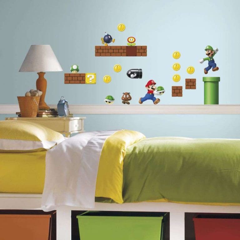 Παιδικό Αυτοκόλλητο Super Mario Build a Scene - Decotek 0719RMK2351SCS-0