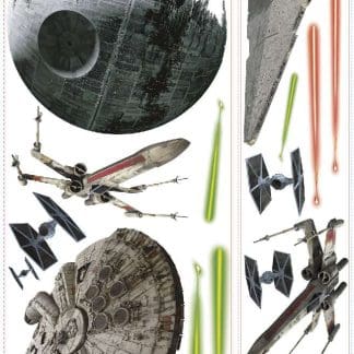 Παιδικό Αυτοκόλλητο Star Wars Spaceships - Decotek 0719RMK3076GM-142602