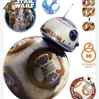 Παιδικό Αυτοκόλλητο Star Wars BB-8 - Decotek 0719RMK3147GM-142617