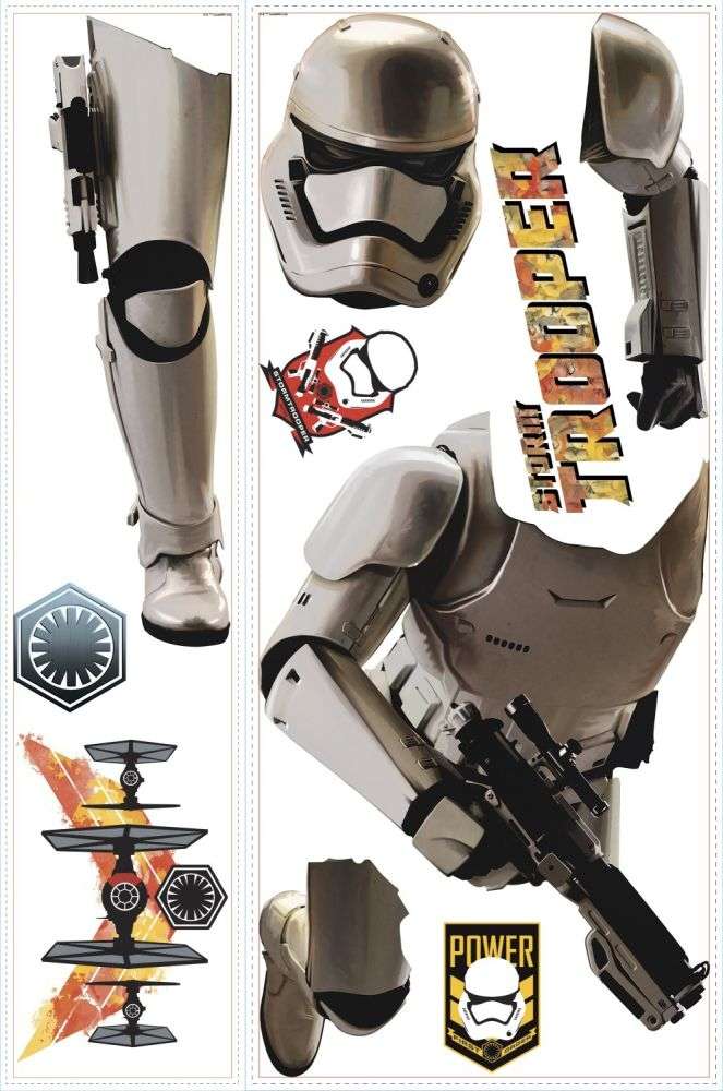 Παιδικό Αυτοκόλλητο Star Wars Storm Trooper - Decotek 0719RMK3150GM-142625