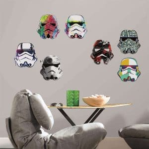 Παιδικό Αυτοκόλλητο Star Wars StormTroopers - Decotek 0719RMK3591SCS-0