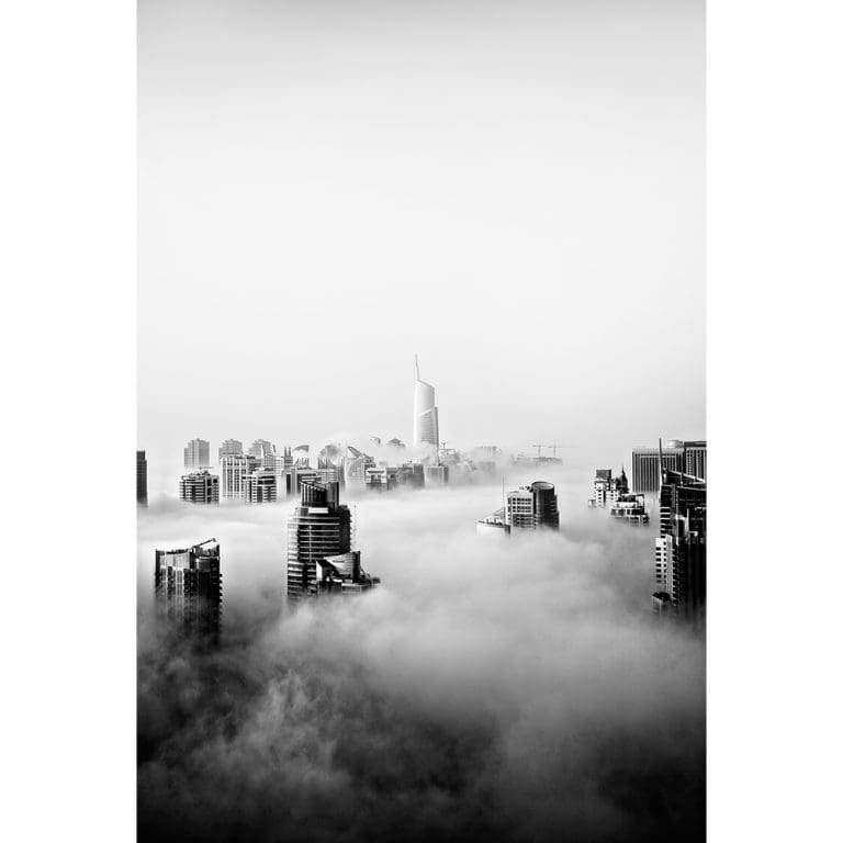 Πίνακας Ζωγραφικής Ομίχλη στους Ουρανοξύστες – Decotek 190860-141828