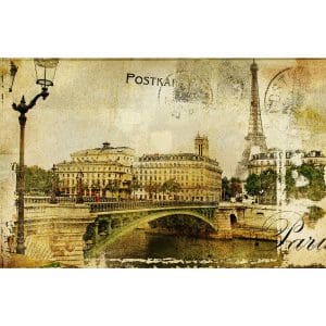 Πίνακας Ζωγραφικής Καρτ Ποστάλ από το Παρίσι - Decotek 190935-142194