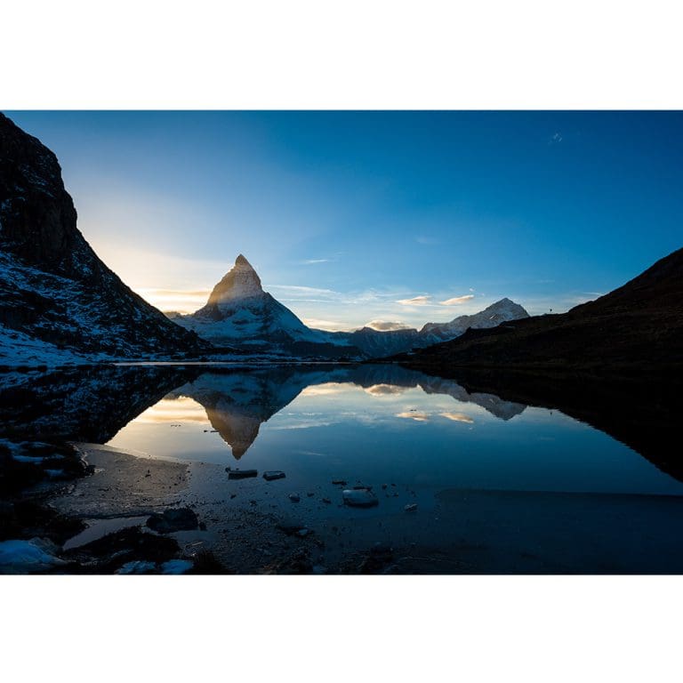 Πίνακας Ζωγραφικής Η Λίμνη Zermatter στις Άλπεις - Decotek 190994-142472