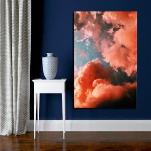 Πίνακας Ζωγραφικής Κόκκινα Σύννεφα – Decotek 191052-0
