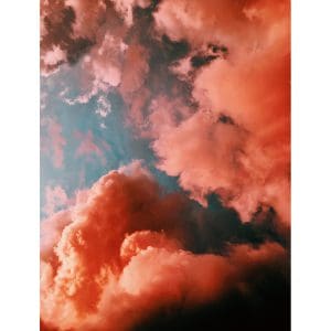 Πίνακας Ζωγραφικής Κόκκινα Σύννεφα – Decotek 191052-142986
