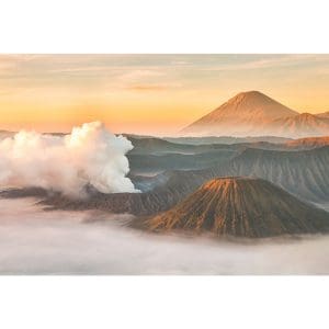 Πίνακας Ζωγραφικής Ηφαιστειό στην Ινδονησία- Decotek 191078-143038