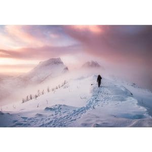 Πίνακας Ζωγραφικής Ανάβαση σε Χιονισμένες Κορυφές - Decotek 191079-143040