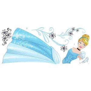 Παιδικό Αυτοκόλλητο Cinderella - Decotek 0719RMK3205GM-143902