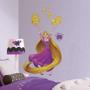 Παιδικό Αυτοκόλλητο Rapunzel - Decotek 0719RMK3208GM-0