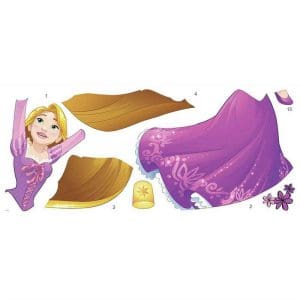 Παιδικό Αυτοκόλλητο Rapunzel - Decotek 0719RMK3208GM-143908