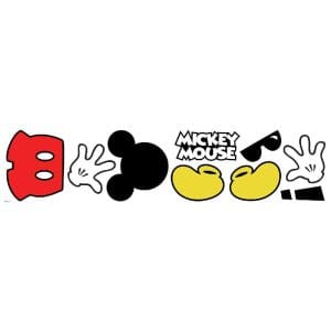 Παιδικό Αυτοκόλλητο Mickey Mouse - Decotek 0719RMK3578SCS-144230