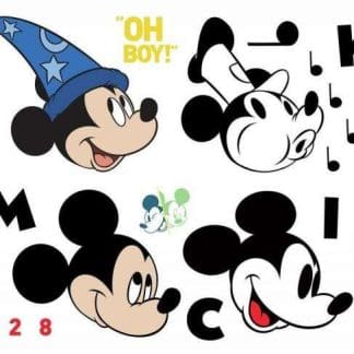 Παιδικό Αυτοκόλλητο Mickey Mouse Classic - Decotek 0719RMK3830SCS-143942