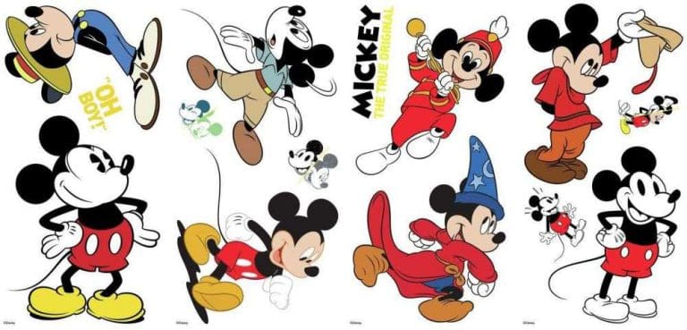 Παιδικό Αυτοκόλλητο Mickey Mouse Original - Decotek 0719RMK3831SCS-143938
