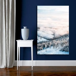 Πίνακας Ζωγραφικής Χιονισμένα Βουνά – Decotek 191261-0