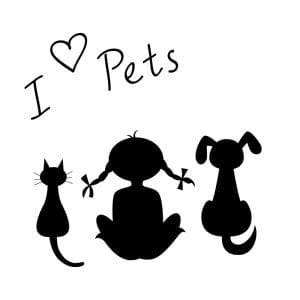 Αυτοκόλλητο Τοίχου I Love Pets - Decotek 09501-145856
