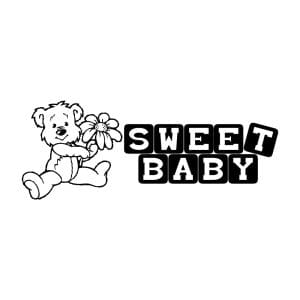 Αυτοκόλλητο Τοίχου Sweet Baby - Decotek 09536-146002