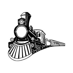 Αυτοκόλλητο Τοίχου Train - Decotek 09543-146030
