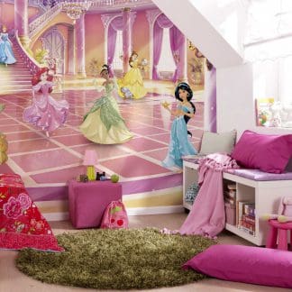 Παιδική Φωτοταπετσαρία Τοίχου Πριγκίπισσες Disney - Komar - Decotek 8-4107-151179