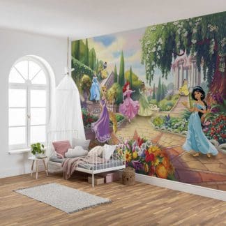 Παιδική Φωτοταπετσαρία Τοίχου Πριγκίπισσες Disney - Komar - Decotek 8-4109-151185