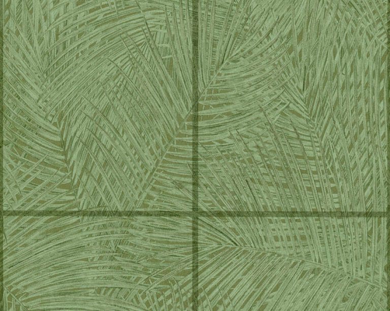 Ταπετσαρία Τοίχου Τροπικά Φυτά, Πλακάκι - As Creation, Sumatra - Decotek 373721-0