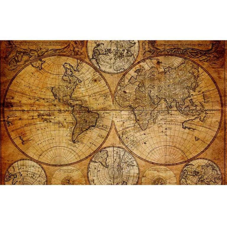 Πίνακας Ζωγραφικής Παγκόσμιος Χάρτης - Decotek 16262-160965