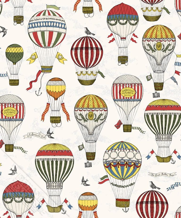 Παιδική Ταπετσαρία Τοίχου Αερόστατο - Behang Expresse, My Adventures - Decotek MA66128-0