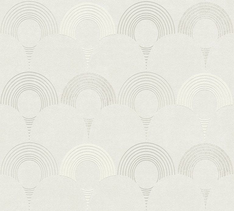 Μοντέρνα Ταπετσαρία Τοίχου με Κύκλους – AS Creation, Pop Style – Decotek 374801-0