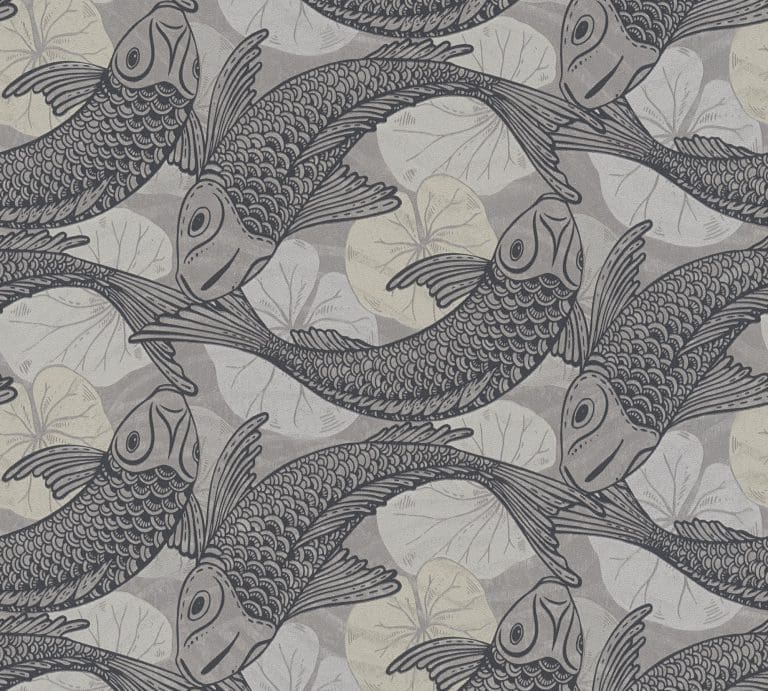 Μοντέρνα Ταπετσαρία Τοίχου, Ψάρια Koi– Livingwalls, Metropolitan StoriesII – Decotek 378593-0
