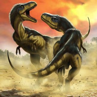 Φωτοταπετσαρία Τοίχου Αλπερτοσαύροι, Δεινόσαυροι - Komar - Decotek IANGX5-006 (250cm x 280cm)-0