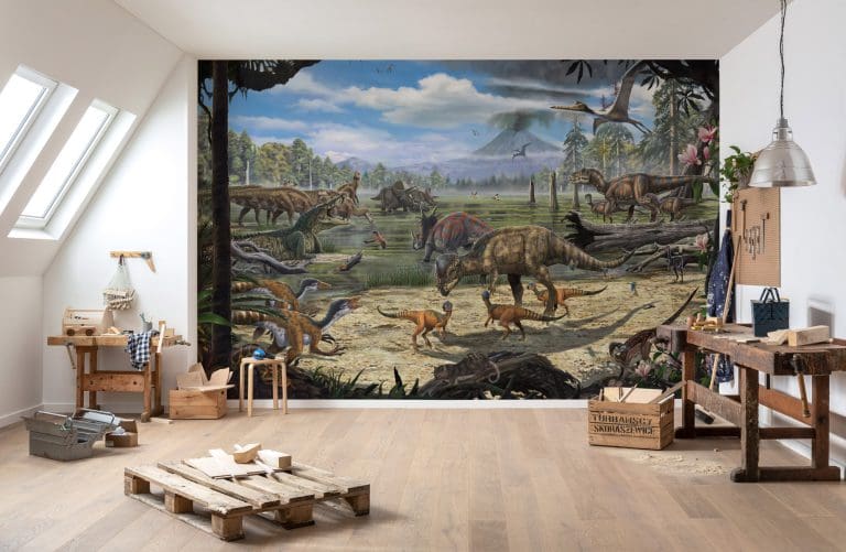 Φωτοταπετσαρία Τοίχου Δεινόσαυροι - Komar - Decotek IANGX8-009 (400cm x 280cm)-173216