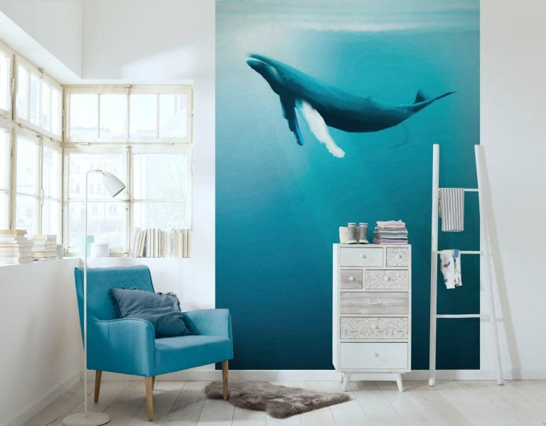 Φωτοταπετσαρία Τοίχου Φάλαινα - Komar - Decotek IAX4-0045 (200cm x 280cm)-173188