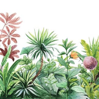Φωτοταπετσαρία Τοίχου Τροπικά Φυτά - Komar - Decotek IAX6-0007 (300cm x 250cm)-0