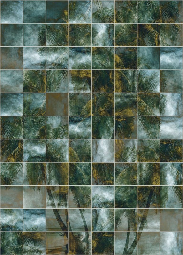 Φωτοταπετσαρία Τοίχου Παζλ, Τροπικοί Φοίνικες - Komar - Decotek INX4-045 (200cm x 280cm)-0