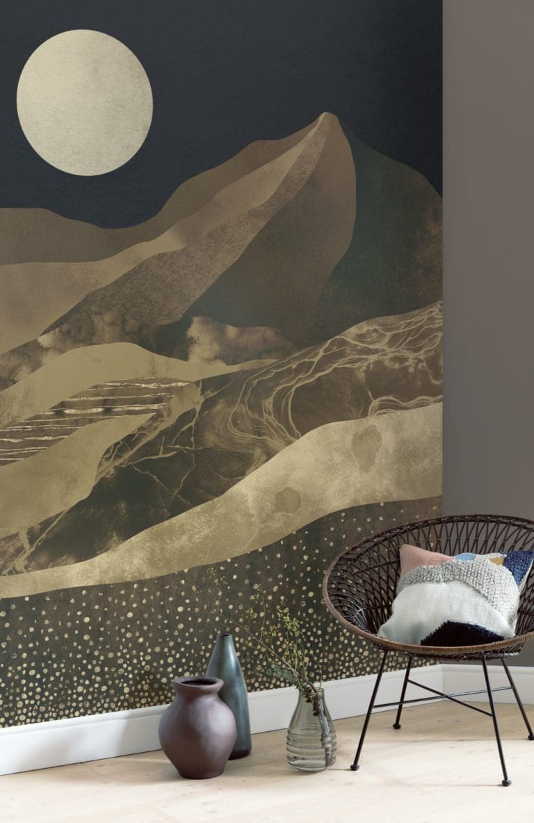 Φωτοταπετσαρία Τοίχου Βουνά και Φεγγάρι - Komar - Decotek INX4-076 (200cm x 280cm)-172804