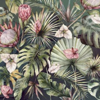 Φωτοταπετσαρία Τοίχου Εξωτικά Φυτά - Komar - Decotek INX6-043 (300cm x 280cm)-0
